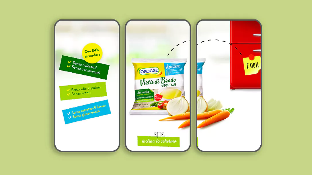 Orogel: campagna di web marketing dedicata al nuovo prodotto “Virtù di brodo”