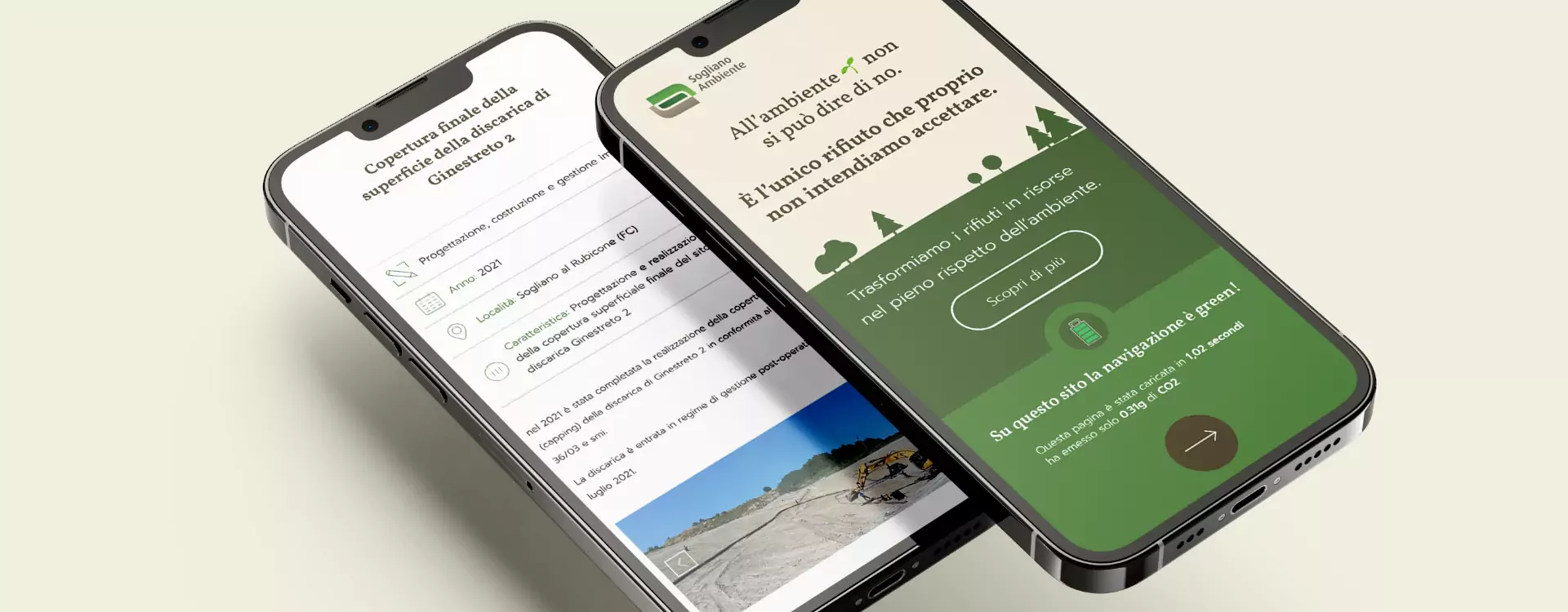 Sogliano Ambiente: sviluppo di un nuovo sito web altamente sostenibile