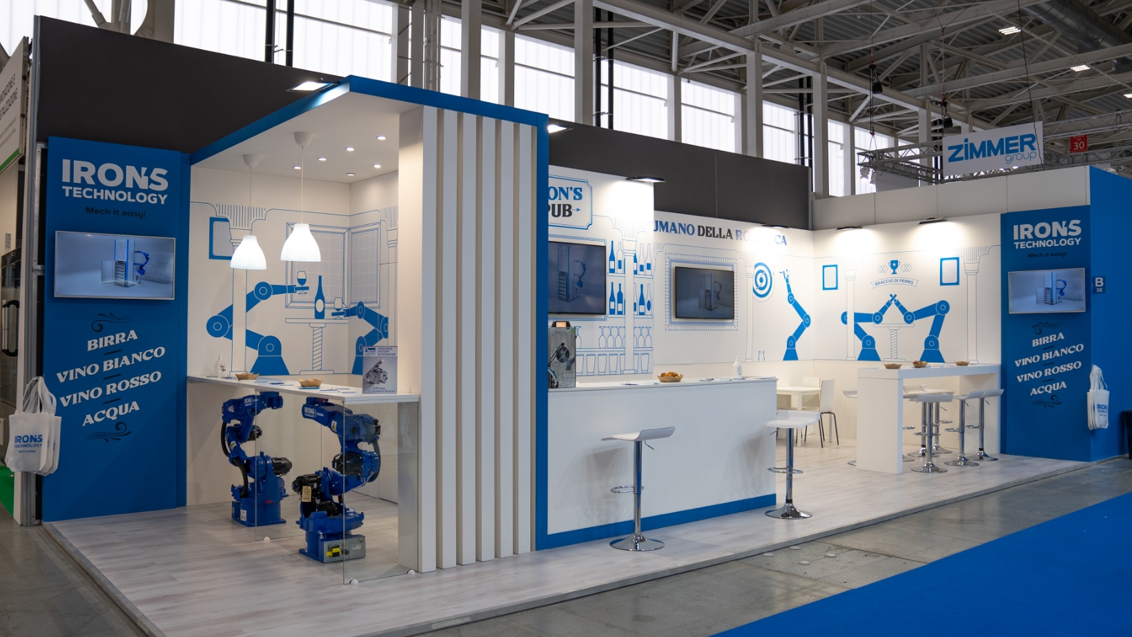 Realizzazione stand Iron’s Technology