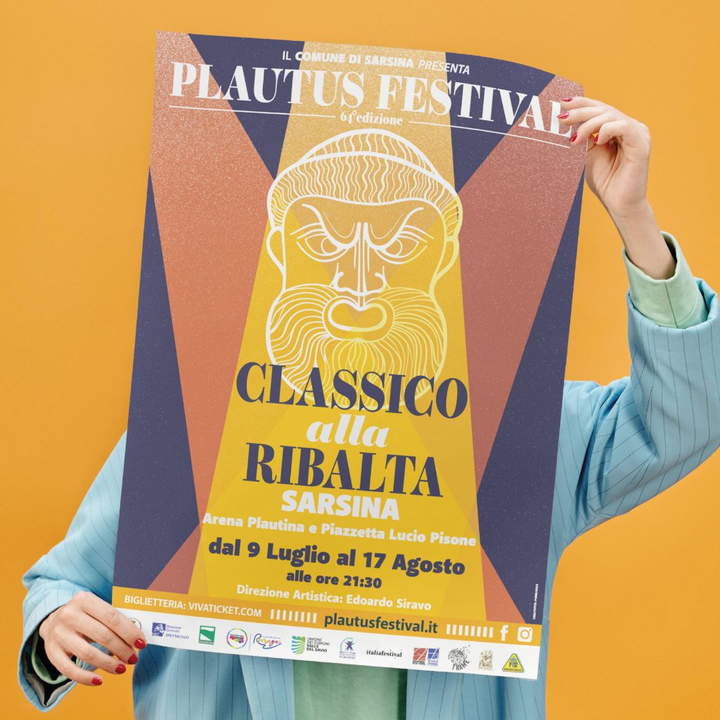 Pubblisole realizza la creatività del Plautus Festival 2024
