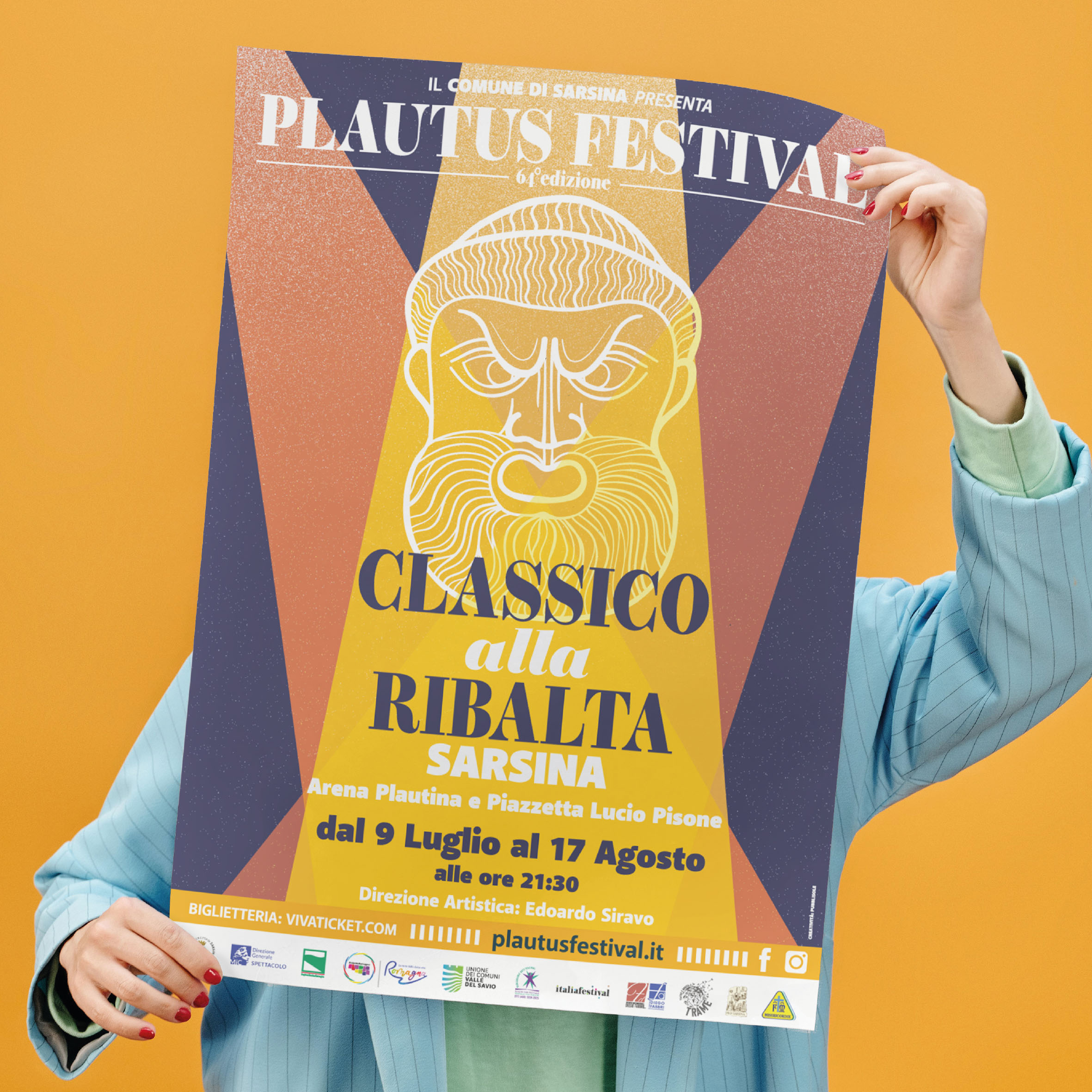 Pubblisole realizza la creatività del Plautus Festival 2024