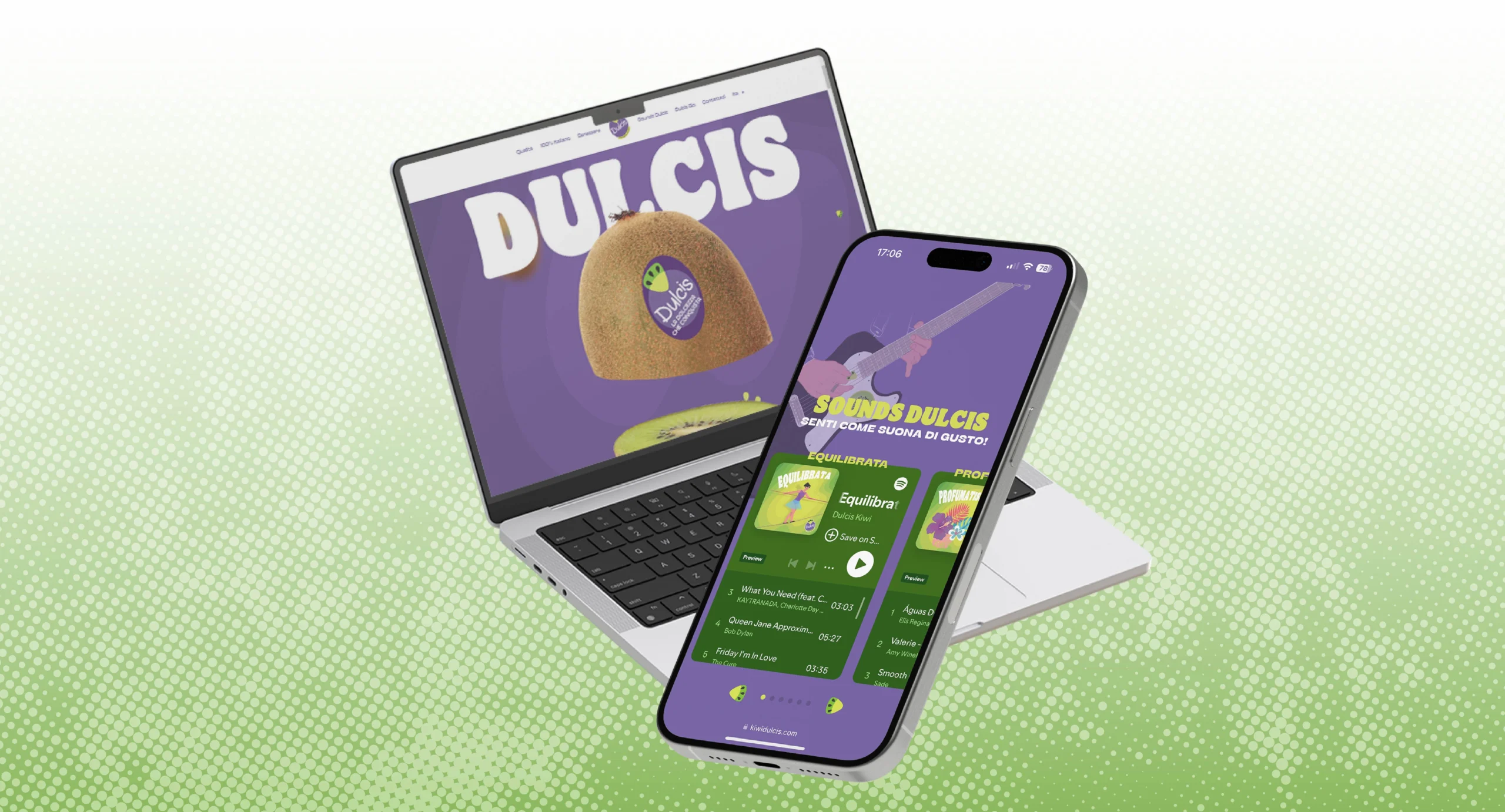 Design e innovazione per il sito web di Kiwi Dulcis