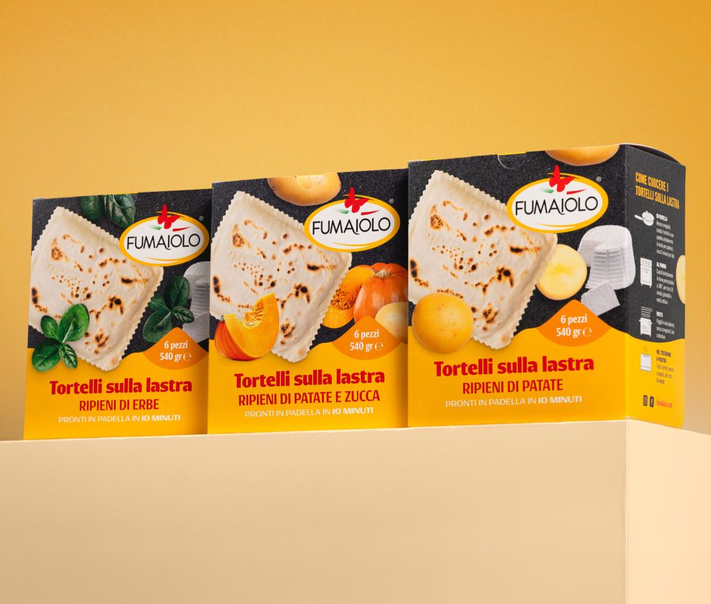 Un nuovo look per i Tortelli sulla Lastra del Pastificio Fumaiolo