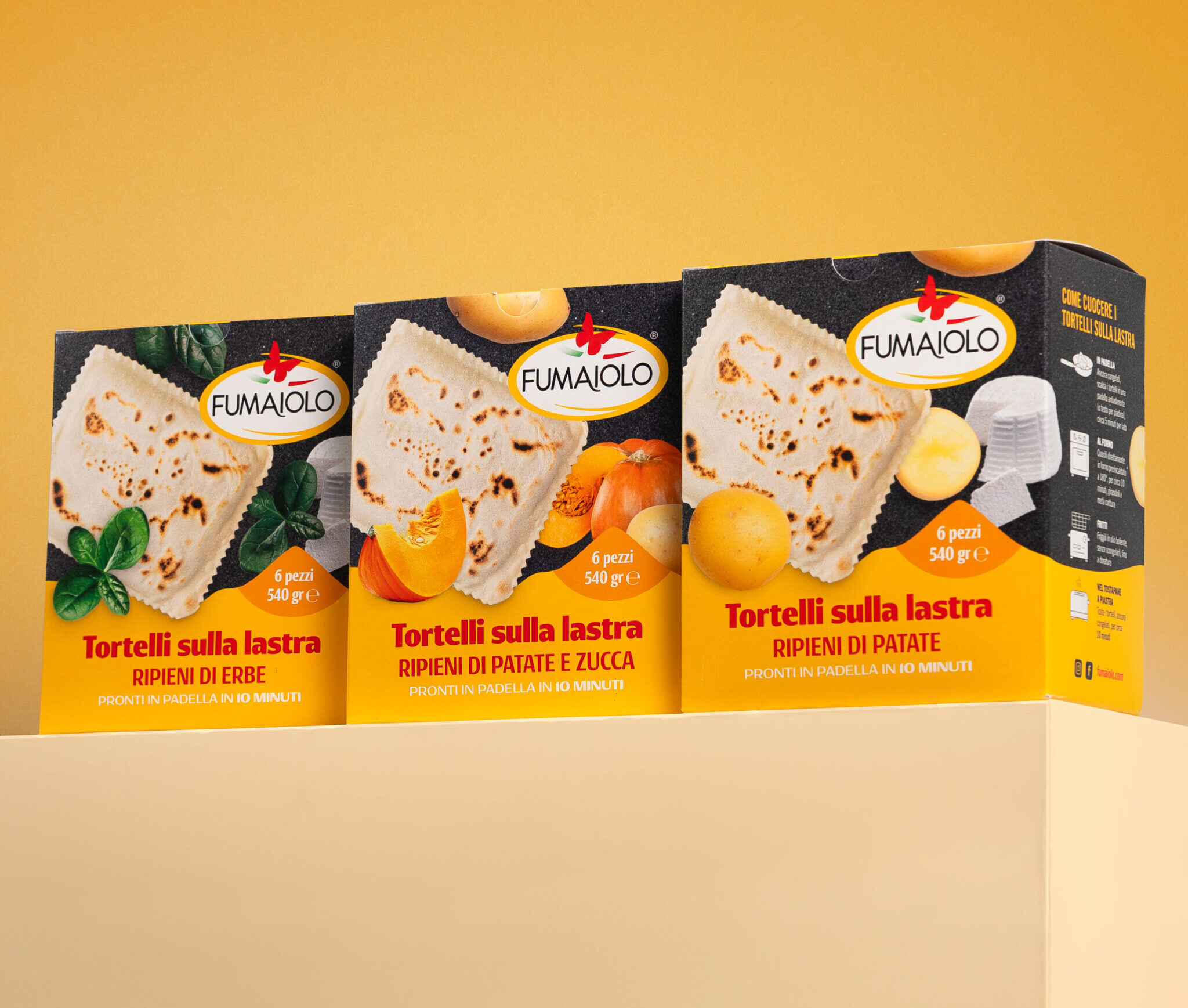 Un nuovo look per i Tortelli sulla Lastra del Pastificio Fumaiolo